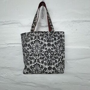 gigi hill Reversible Tote Bag‎ Black & White or Orange & Black